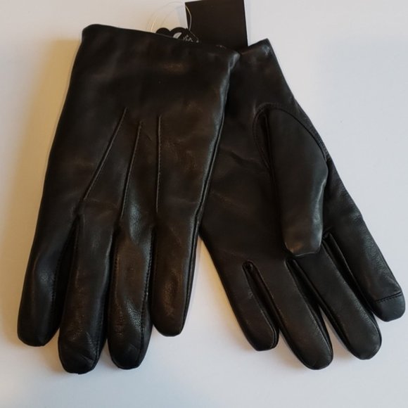 Nordstrom Men's Touchscreen Leather Gloves - Picture 2 of 6
